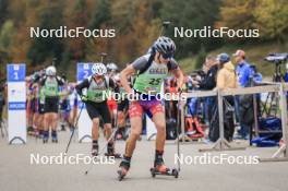 20.10.2024, Arcon, France (FRA): Charly Roy (FRA) - Biathlon Samse Summer Tour, pursuit, Arcon (FRA). www.nordicfocus.com. © Manzoni/NordicFocus. Every downloaded picture is fee-liable.