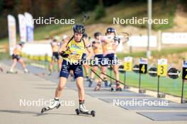 20.10.2024, Arcon, France (FRA): Oceane Michelon (FRA) - Biathlon Samse Summer Tour, pursuit, Arcon (FRA). www.nordicfocus.com. © Manzoni/NordicFocus. Every downloaded picture is fee-liable.