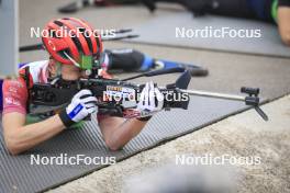 20.10.2024, Arcon, France (FRA): Augustin Remonnay (FRA) - Biathlon Samse Summer Tour, pursuit, Arcon (FRA). www.nordicfocus.com. © Manzoni/NordicFocus. Every downloaded picture is fee-liable.