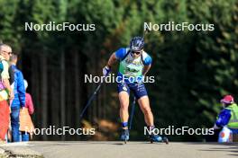 20.10.2024, Arcon, France (FRA): Antonin Guigonnat (FRA) - Biathlon Samse Summer Tour, pursuit, Arcon (FRA). www.nordicfocus.com. © Manzoni/NordicFocus. Every downloaded picture is fee-liable.