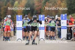 20.10.2024, Arcon, France (FRA): Jules Vidaud (FRA) - Biathlon Samse Summer Tour, pursuit, Arcon (FRA). www.nordicfocus.com. © Manzoni/NordicFocus. Every downloaded picture is fee-liable.