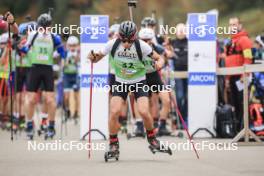 20.10.2024, Arcon, France (FRA): Lucas Moine (FRA) - Biathlon Samse Summer Tour, pursuit, Arcon (FRA). www.nordicfocus.com. © Manzoni/NordicFocus. Every downloaded picture is fee-liable.