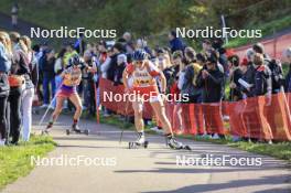 20.10.2024, Arcon, France (FRA): Marie Hericher (FRA) - Biathlon Samse Summer Tour, pursuit, Arcon (FRA). www.nordicfocus.com. © Manzoni/NordicFocus. Every downloaded picture is fee-liable.