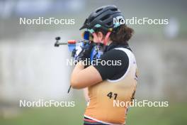 20.10.2024, Arcon, France (FRA): Livia Germann (SUI) - Biathlon Samse Summer Tour, pursuit, Arcon (FRA). www.nordicfocus.com. © Manzoni/NordicFocus. Every downloaded picture is fee-liable.