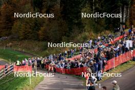 20.10.2024, Arcon, France (FRA): Lola Gilbert Jeanselme (FRA) - Biathlon Samse Summer Tour, pursuit, Arcon (FRA). www.nordicfocus.com. © Manzoni/NordicFocus. Every downloaded picture is fee-liable.