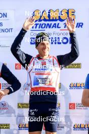 20.10.2024, Arcon, France (FRA): Quentin Fillon Maillet (FRA) - Biathlon Samse Summer Tour, pursuit, Arcon (FRA). www.nordicfocus.com. © Manzoni/NordicFocus. Every downloaded picture is fee-liable.