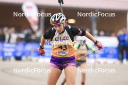 20.10.2024, Arcon, France (FRA): Lisa Bentzinger (FRA) - Biathlon Samse Summer Tour, pursuit, Arcon (FRA). www.nordicfocus.com. © Manzoni/NordicFocus. Every downloaded picture is fee-liable.