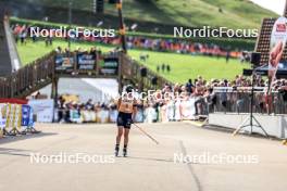 20.10.2024, Arcon, France (FRA): Julia Simon (FRA) - Biathlon Samse Summer Tour, pursuit, Arcon (FRA). www.nordicfocus.com. © Manzoni/NordicFocus. Every downloaded picture is fee-liable.