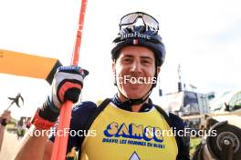 20.10.2024, Arcon, France (FRA): Quentin Fillon Maillet (FRA) - Biathlon Samse Summer Tour, pursuit, Arcon (FRA). www.nordicfocus.com. © Manzoni/NordicFocus. Every downloaded picture is fee-liable.