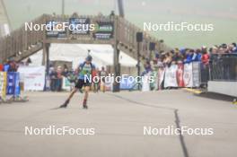 20.10.2024, Arcon, France (FRA): Tobit Keller (SUI) - Biathlon Samse Summer Tour, pursuit, Arcon (FRA). www.nordicfocus.com. © Manzoni/NordicFocus. Every downloaded picture is fee-liable.