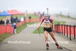 20.10.2024, Arcon, France (FRA): Zabou Mellouet Achard (FRA) - Biathlon Samse Summer Tour, pursuit, Arcon (FRA). www.nordicfocus.com. © Manzoni/NordicFocus. Every downloaded picture is fee-liable.