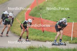 20.10.2024, Arcon, France (FRA): Clement Rodriguez (FRA) - Biathlon Samse Summer Tour, pursuit, Arcon (FRA). www.nordicfocus.com. © Manzoni/NordicFocus. Every downloaded picture is fee-liable.