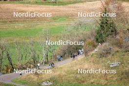 20.10.2024, Arcon, France (FRA): Quentin Fillon Maillet (FRA) - Biathlon Samse Summer Tour, pursuit, Arcon (FRA). www.nordicfocus.com. © Manzoni/NordicFocus. Every downloaded picture is fee-liable.