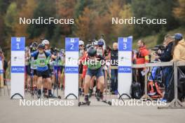 20.10.2024, Arcon, France (FRA): Gaspard Dordor (FRA) - Biathlon Samse Summer Tour, pursuit, Arcon (FRA). www.nordicfocus.com. © Manzoni/NordicFocus. Every downloaded picture is fee-liable.