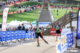 20.10.2024, Arcon, France (FRA): TEO Fastiggi Bailina (FRA) - Biathlon Samse Summer Tour, pursuit, Arcon (FRA). www.nordicfocus.com. © Manzoni/NordicFocus. Every downloaded picture is fee-liable.