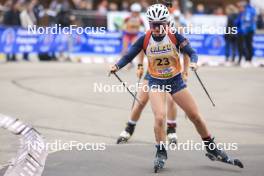 20.10.2024, Arcon, France (FRA): Janie Picard (FRA) - Biathlon Samse Summer Tour, pursuit, Arcon (FRA). www.nordicfocus.com. © Manzoni/NordicFocus. Every downloaded picture is fee-liable.