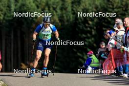 20.10.2024, Arcon, France (FRA): Damien Levet (FRA) - Biathlon Samse Summer Tour, pursuit, Arcon (FRA). www.nordicfocus.com. © Manzoni/NordicFocus. Every downloaded picture is fee-liable.