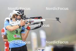 20.10.2024, Arcon, France (FRA): Tobit Keller (SUI) - Biathlon Samse Summer Tour, pursuit, Arcon (FRA). www.nordicfocus.com. © Manzoni/NordicFocus. Every downloaded picture is fee-liable.