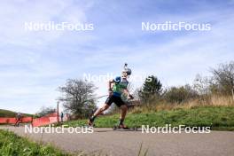 20.10.2024, Arcon, France (FRA): Cyprien Mermillod Blardet (FRA) - Biathlon Samse Summer Tour, pursuit, Arcon (FRA). www.nordicfocus.com. © Manzoni/NordicFocus. Every downloaded picture is fee-liable.