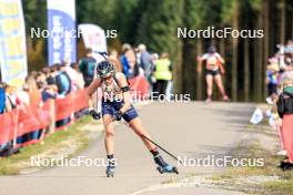 20.10.2024, Arcon, France (FRA): Leonie Jeannier (FRA) - Biathlon Samse Summer Tour, pursuit, Arcon (FRA). www.nordicfocus.com. © Manzoni/NordicFocus. Every downloaded picture is fee-liable.