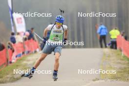 20.10.2024, Arcon, France (FRA): Charli Thiery (FRA) - Biathlon Samse Summer Tour, pursuit, Arcon (FRA). www.nordicfocus.com. © Manzoni/NordicFocus. Every downloaded picture is fee-liable.