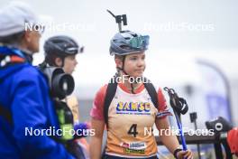 20.10.2024, Arcon, France (FRA): Canelle Midez (FRA) - Biathlon Samse Summer Tour, pursuit, Arcon (FRA). www.nordicfocus.com. © Manzoni/NordicFocus. Every downloaded picture is fee-liable.