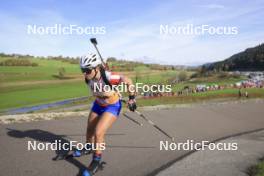 20.10.2024, Arcon, France (FRA): Coline Lanchais (FRA) - Biathlon Samse Summer Tour, pursuit, Arcon (FRA). www.nordicfocus.com. © Manzoni/NordicFocus. Every downloaded picture is fee-liable.