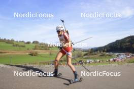 20.10.2024, Arcon, France (FRA): Namou Candau Armand (FRA) - Biathlon Samse Summer Tour, pursuit, Arcon (FRA). www.nordicfocus.com. © Manzoni/NordicFocus. Every downloaded picture is fee-liable.