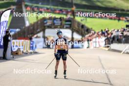 20.10.2024, Arcon, France (FRA): Lou Jeanmonnot (FRA) - Biathlon Samse Summer Tour, pursuit, Arcon (FRA). www.nordicfocus.com. © Manzoni/NordicFocus. Every downloaded picture is fee-liable.