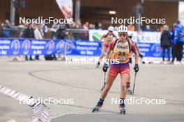 20.10.2024, Arcon, France (FRA): Gabrielle Bourgeois (FRA) - Biathlon Samse Summer Tour, pursuit, Arcon (FRA). www.nordicfocus.com. © Manzoni/NordicFocus. Every downloaded picture is fee-liable.