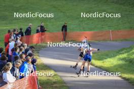 20.10.2024, Arcon, France (FRA): Undefined athlete competes - Biathlon Samse Summer Tour, pursuit, Arcon (FRA). www.nordicfocus.com. © Manzoni/NordicFocus. Every downloaded picture is fee-liable.