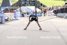 20.10.2024, Arcon, France (FRA): Emilien Jacquelin (FRA) - Biathlon Samse Summer Tour, pursuit, Arcon (FRA). www.nordicfocus.com. © Manzoni/NordicFocus. Every downloaded picture is fee-liable.