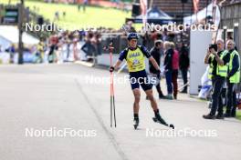 20.10.2024, Arcon, France (FRA): Quentin Fillon Maillet (FRA) - Biathlon Samse Summer Tour, pursuit, Arcon (FRA). www.nordicfocus.com. © Manzoni/NordicFocus. Every downloaded picture is fee-liable.