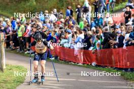 20.10.2024, Arcon, France (FRA): Sophie Chauveau (FRA) - Biathlon Samse Summer Tour, pursuit, Arcon (FRA). www.nordicfocus.com. © Manzoni/NordicFocus. Every downloaded picture is fee-liable.