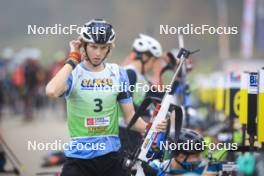 20.10.2024, Arcon, France (FRA): Tobit Keller (SUI) - Biathlon Samse Summer Tour, pursuit, Arcon (FRA). www.nordicfocus.com. © Manzoni/NordicFocus. Every downloaded picture is fee-liable.