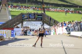 20.10.2024, Arcon, France (FRA): Lena Moretti (FRA) - Biathlon Samse Summer Tour, pursuit, Arcon (FRA). www.nordicfocus.com. © Manzoni/NordicFocus. Every downloaded picture is fee-liable.