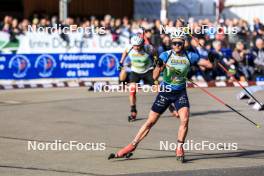 20.10.2024, Arcon, France (FRA): Emilien Jacquelin (FRA) - Biathlon Samse Summer Tour, pursuit, Arcon (FRA). www.nordicfocus.com. © Manzoni/NordicFocus. Every downloaded picture is fee-liable.