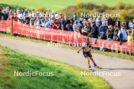 20.10.2024, Arcon, France (FRA): Lou Anne Dupont Ballet Baz (FRA) - Biathlon Samse Summer Tour, pursuit, Arcon (FRA). www.nordicfocus.com. © Manzoni/NordicFocus. Every downloaded picture is fee-liable.