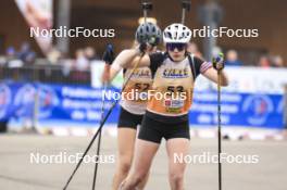 20.10.2024, Arcon, France (FRA): Wendy Belieres (FRA) - Biathlon Samse Summer Tour, pursuit, Arcon (FRA). www.nordicfocus.com. © Manzoni/NordicFocus. Every downloaded picture is fee-liable.