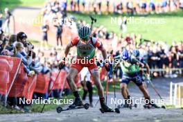 20.10.2024, Arcon, France (FRA): Martin Botet (FRA) - Biathlon Samse Summer Tour, pursuit, Arcon (FRA). www.nordicfocus.com. © Manzoni/NordicFocus. Every downloaded picture is fee-liable.