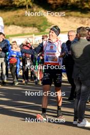 20.10.2024, Arcon, France (FRA): Quentin Fillon Maillet (FRA) - Biathlon Samse Summer Tour, pursuit, Arcon (FRA). www.nordicfocus.com. © Manzoni/NordicFocus. Every downloaded picture is fee-liable.