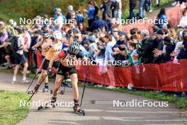 20.10.2024, Arcon, France (FRA): Camille Coupe (FRA) - Biathlon Samse Summer Tour, pursuit, Arcon (FRA). www.nordicfocus.com. © Manzoni/NordicFocus. Every downloaded picture is fee-liable.