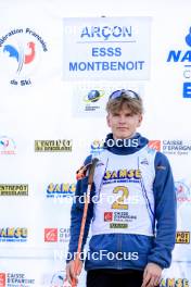 20.10.2024, Arcon, France (FRA): Lukas Tannheimer (GER) - Biathlon Samse Summer Tour, pursuit, Arcon (FRA). www.nordicfocus.com. © Manzoni/NordicFocus. Every downloaded picture is fee-liable.