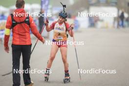 20.10.2024, Arcon, France (FRA): Rose Marguet (FRA) - Biathlon Samse Summer Tour, pursuit, Arcon (FRA). www.nordicfocus.com. © Manzoni/NordicFocus. Every downloaded picture is fee-liable.