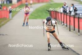 20.10.2024, Arcon, France (FRA): Gianina Piller (SUI) - Biathlon Samse Summer Tour, pursuit, Arcon (FRA). www.nordicfocus.com. © Manzoni/NordicFocus. Every downloaded picture is fee-liable.