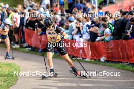 20.10.2024, Arcon, France (FRA): Lou Anne Dupont Ballet Baz (FRA) - Biathlon Samse Summer Tour, pursuit, Arcon (FRA). www.nordicfocus.com. © Manzoni/NordicFocus. Every downloaded picture is fee-liable.