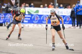 20.10.2024, Arcon, France (FRA): Louise Chollat (FRA) - Biathlon Samse Summer Tour, pursuit, Arcon (FRA). www.nordicfocus.com. © Manzoni/NordicFocus. Every downloaded picture is fee-liable.