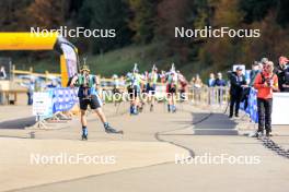 20.10.2024, Arcon, France (FRA): Undefined athlete competes - Biathlon Samse Summer Tour, pursuit, Arcon (FRA). www.nordicfocus.com. © Manzoni/NordicFocus. Every downloaded picture is fee-liable.