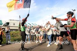 20.10.2024, Arcon, France (FRA): Sebastien Mahon (FRA) - Biathlon Samse Summer Tour, pursuit, Arcon (FRA). www.nordicfocus.com. © Manzoni/NordicFocus. Every downloaded picture is fee-liable.