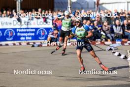 20.10.2024, Arcon, France (FRA): Emilien Jacquelin (FRA) - Biathlon Samse Summer Tour, pursuit, Arcon (FRA). www.nordicfocus.com. © Manzoni/NordicFocus. Every downloaded picture is fee-liable.